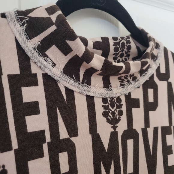 Free People Movement Pink Bell Sleeve Oversized Sweater Women's Size Small - Picture 2 of 11